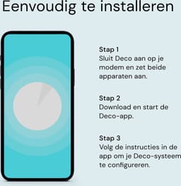 TP-Link Deco BE65 - Mesh WiFi - WiFi Versterker - WiFi 7 - 9300 Mbps - 3-Pack — thumbnail 8