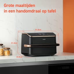 Cosori Dual Blaze Twinfry – Dubbele Airfryer XXL – 10L – Dual Zone of MegaZone – 6 Programma’s — thumbnail 10