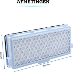 Somstyle Actieve HEPA Filter Set 2 Stuks Geschikt voor Miele Classic Compact C1, Complete C2 & Complete C3 - Vervangbaar - Stofzuiger onderdelen — thumbnail 4