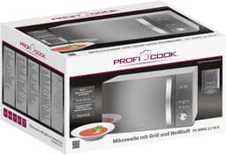 ProfiCook MWG 1176 H - 3in1 Combi Magnetron - 23 liter - zilver — thumbnail 7