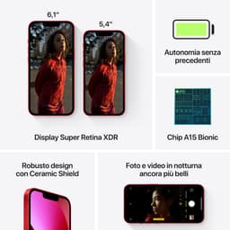 Apple iPhone 13 - 128GB - Rood — thumbnail 4