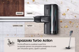 Samsung Jet 75E - 200W - Steelstofzuiger - met Pet Tool - VS20B75AGR1 — thumbnail 2