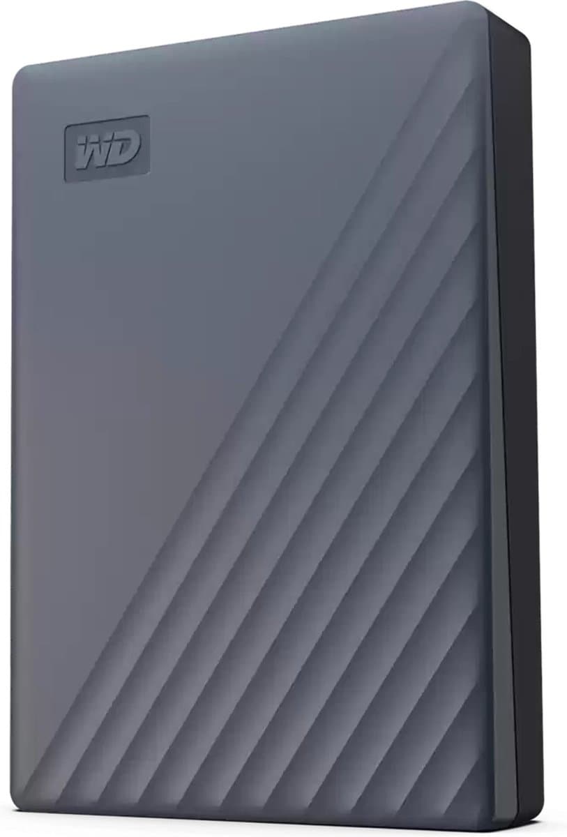 Western Digital My Passport - Externe Harde Schijf - USB-C - Grijs - 6 TB — afbeelding 1