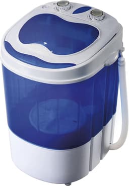 MKSS® Mini Wasmachine met Centrifuge - Voor Kleine Wasgoed - Meerdere Programma's - Wit — thumbnail 11
