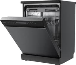 Wiggo WD-F6148B(DX) - Vrijstaande Vaatwasser - 60cm - 14 Couverts - 6 wasprogramma's - Energielabel B - 5 jaar garantie - Zwart Rvs — thumbnail 8