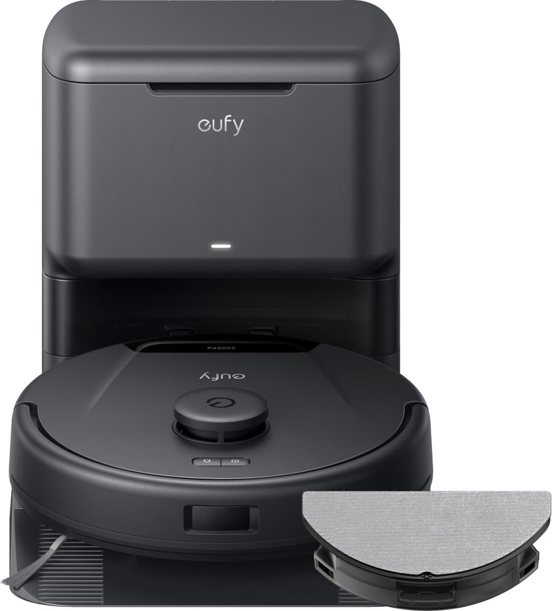 eufy Clean L60 Hybrid SES Robotstofzuiger met dweilfunctie - Robot Vacuum - 5.000 Pa Zuigkracht, Met automatisch leegstation, Bestuurbaar via smartphone — afbeelding 1