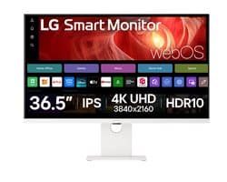 LG Smart 37U730SA - 4K IPS Smart Monitor - Apple AirPlay - WiFi - Bluetooth - WebOS - USB-C 65w - 37 Inch