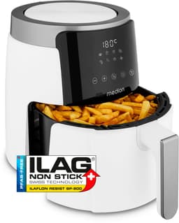MEDION L Airfryer P40 - 4,7 L - 1500 W - 8 programma’s - Wit — thumbnail 11