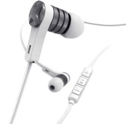 In-ear headset Intense platte kabel wit — thumbnail 1