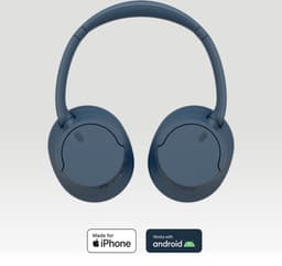 Sony WH-CH720N – Draadloze over-ear koptelefoon met Noise Cancelling - Blauw — thumbnail 4