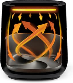 Philips Airfryer Connected 5000 Series - HD9285/93 - 7,2 liter (XXL) - Heteluchtfriteuse - RapidAir - Quickclean - Met bakvorm — thumbnail 8