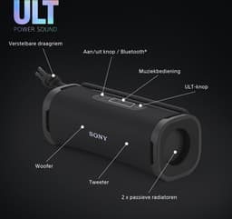 Sony ULT Field 1 - Bluetooth speaker - Zwart — thumbnail 18