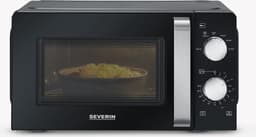 Severin MW 7886 - Solo magnetron - 17 Liter – 6 Vermogensstanden – Compact - Zwart — thumbnail 8