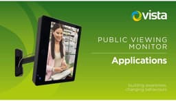 Zelfscan - bewakingsmonitor - Kassa Confrontatie Monitor - Incl. camera - Vista VK2-PVM10CAM — thumbnail 2