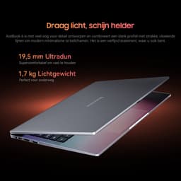 Blackview AceBook 6 Laptop 15,6 inch Full HD - 16 GB RAM - 256 GB SSD AMD Ryzen 5 3500U + SCM8 15,3" Draagbare Monitor Combinatiepakket, FHD+ IPS Scherm, 100% sRGB, Dual-band WiFi, Plug & Play, (Grijs) — thumbnail 7