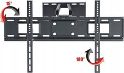 Red Eagle HAMMER Serie - Bevestigingsbeugel voor TV - 23-70 inch - Draaibaar - VESA 600x400 — thumbnail 4