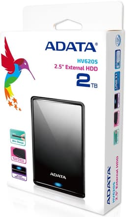 ADATA AHV620S 2 TB Zwart Externe Harde Schijf — thumbnail 2