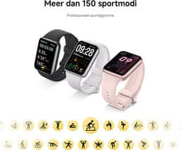 Xiaomi Smart Band 9 Pro – 1.74 Inch AMOLED – 150 Sportmodi – Crèmewit — thumbnail 22