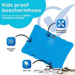 Kinder Tablet vanaf 3 jaar – 7 Inch – Android 8 – 16GB – Camera Voor & Achter – Blauw — thumbnail 4