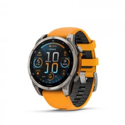 Garmin Fenix 8 Sapphire AMOLED 47mm - Titanium - Multisport GPS Smartwatch - Spark Orange/Graphite — thumbnail 7