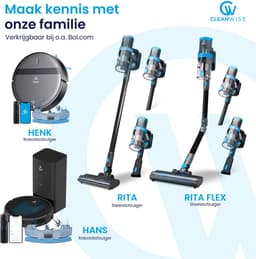 CleanWise Hans Robotstofzuiger met Dweilfunctie & Oplaadstation – Nederlands Product - Dweilrobot – LiDAR Navigatie – 7000 Pa – HEPA 14 Filter – Tapijtherkenning – No-Go Zones – App & Spraakbediening (Google/Alexa) – Voor Huisdierharen — thumbnail 11