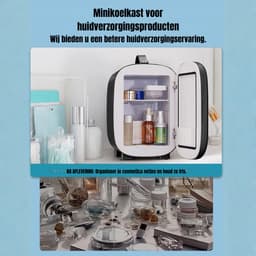 DnA® Mini vriezer - Diepvries - 4L - Mini Koelkasten - Zwart - ‎27cm x 16cm x 23cm — thumbnail 5