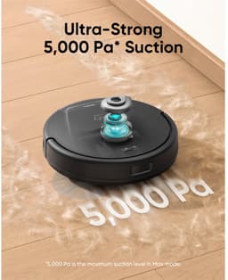 eufy Clean L60 Hybrid Robotstofzuiger met dweilfunctie - Robot Vacuum - 5.000 Pa Zuigkracht, Bestuurbaar via smartphone — thumbnail 11