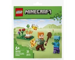 LEGO Minecraft - Alex en de strijd bij het kampvuur - 30732