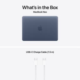 Apple MacBook Neo - 13 inch - Indigo - 512 GB - Touch ID - QWERTY — thumbnail 9