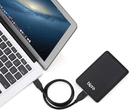 Draagbare 2TB externe harde schijf - USB 3.0 - Ultra slank en lichtgewicht ontwerp — thumbnail 4