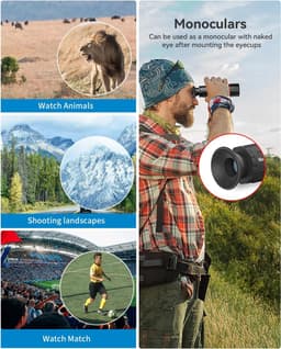 8X Telelens, Krachtige Telefoto Telefoon Lens met Statief, Mobiele Lens Bevestiging Geschikt voor Android & iPhone, Samsung en de Meeste Smartphones — thumbnail 2