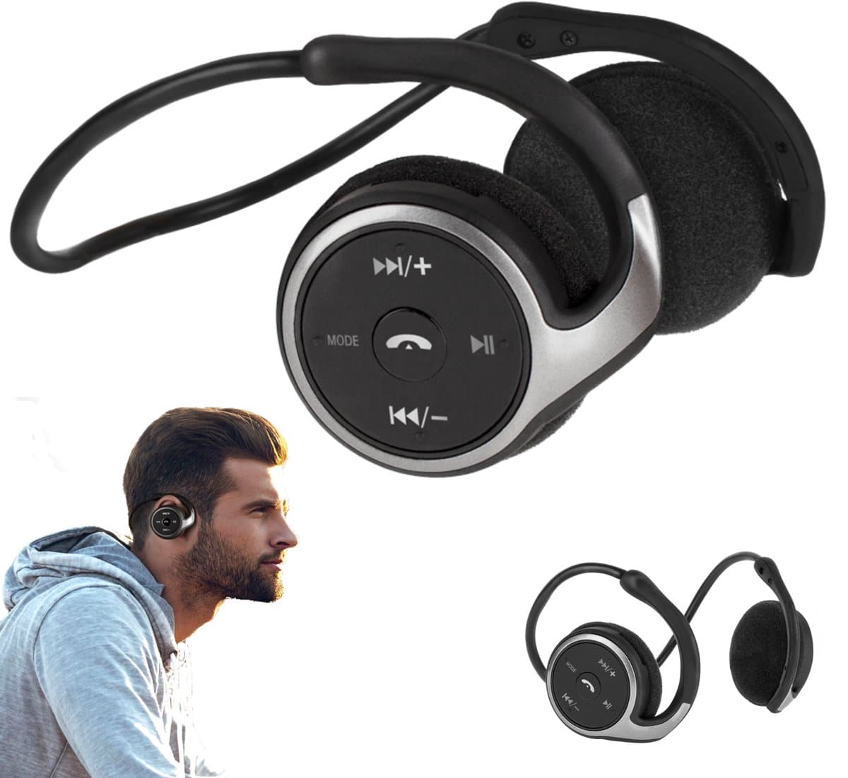 Krüger&Matz KMP10BT - Kunststof in-ear dopjes met microfoon — afbeelding 1
