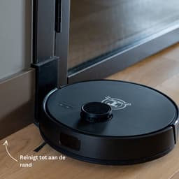 TONIHOMI® M30 - Robotstofzuiger met dweilfunctie - Robotstofzuiger met laadstation - LDS Laser navigatie - Robotstofzuiger huisdieren - Dweilrobot - Robotstofzuiger met app - Zwart — thumbnail 10