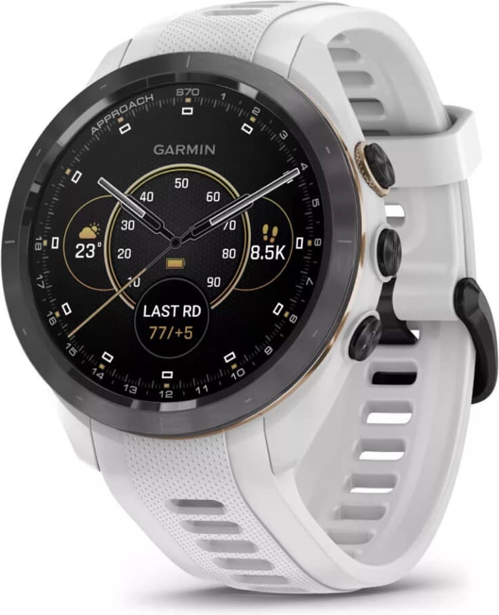 Garmin Approach S70 Premium GPS Golfhorloge 42 mm - Wit — afbeelding 1