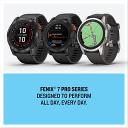 Garmin Fenix 7X Pro Solar - Smartwatch - Sporthorloge - Zon oplaadbaar - Tot wel 37 dagen Batterij - 51mm - Zwart — thumbnail 7