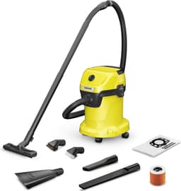 Kärcher Nat- en Droogzuiger WD 3 V-17/6/20 Car stofzuiger ook voor water - Incl. accessoires voor auto reiniging - Bouwstofzuiger voor elke klus - Tapijt en harde vloeren - Incl. blaasfunctie — thumbnail 1