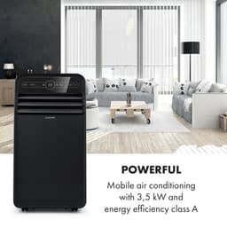 Klarstein mobiele airconditioner met luchtafvoerslang, 4-in-1 airconditioner met ventilator, luchtontvochtiger & nachtmodus, kleine & draagbare airconditioner voor thuis & op kantoor, app-bediening, 12000 BTU,1 kW voor 59 m² - Afstandsbediening — thumbnail 21