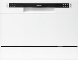 Inventum VVW5520 mini vaatwasser - 6 couverts - 44 cm hoog - Bestekmand - 6 programma’s - Startuitstel - Energielabel D - Vrijstaand - Wit — thumbnail 1