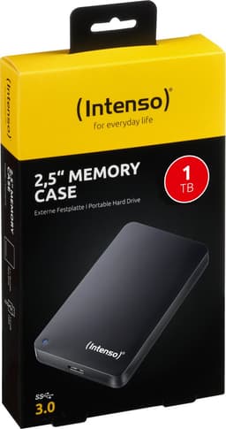 (Intenso) 2,5inch Memory Case 1 TB - Portable Externe HDD - 1TB - USB 3.2 Super Speed — thumbnail 5