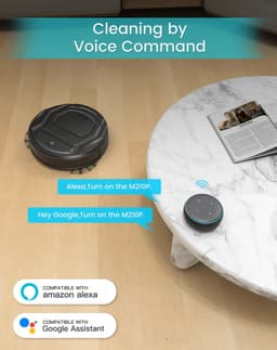Lefant Robot Stofzuiger M210 M210 Pro - Huishoudelijke Apparaten Wifi App Alexa Controle Sweep Dweil - Huisdier Haar Vloertapijt — thumbnail 10