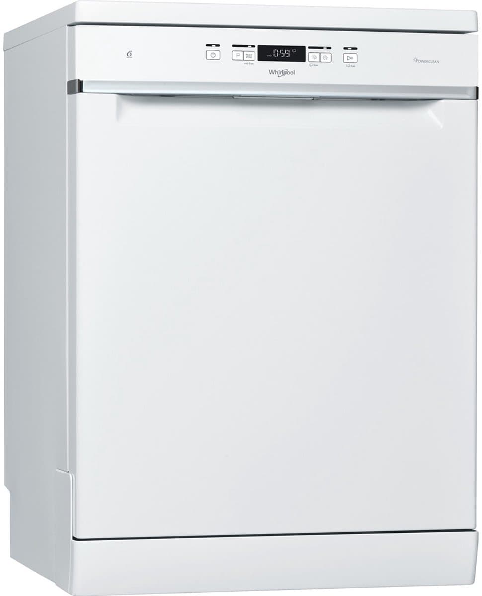 60cm 14c 42db c witte vaatwasser - whirlpool - wfc3c42p — afbeelding 1