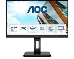 Monitor AOC 27P2Q 27" IPS WLED LED IPS LCD Flicker free 75 Hz