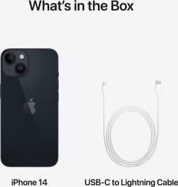 Apple iPhone 14 - 128GB - Middernacht — thumbnail 8