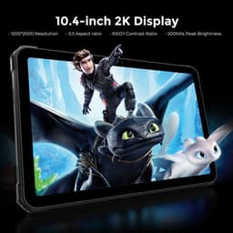 FOSSiBOT DT3 5G robuuste tablet, Android 15, 10,4 inch 1200x2000 scherm, 12 GB RAM, 256 GB ROM, WiFi 6, 21560 mAh-batterij, 66 W snelladen, 64 MP + 32 MP camera, LED-zaklamp, NFC, GPS/GALILEO/GLONASS/QZSS/BEIDOU/NavIC — thumbnail 11
