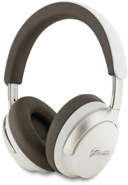 Guess Bluetooth ANC Headphones Metal Script Logo - Beige — thumbnail 1