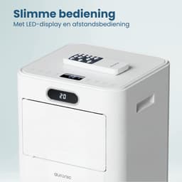 Auronic Mobiele Airco - 7.000 BTU - 3-in-1 - Airconditioning met 2 Raamafdichtingskits - Ventilator - Ontvochtiger - Tot 20m² - Wit — thumbnail 13