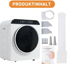 Wandmontage Droger Met 6 Programma's - Dubbele Desinfectie UV/Hoge Temp, Anti-Verstrengeling & Kinderslot — thumbnail 10