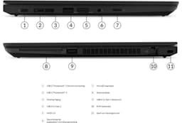 Lenovo ThinkPad T14 Gen 1 - Intel® Core™ i7-10610U- NVIDIA® GeForce® MX330 2 GB VRAM - Touchscreen Laptop 14.1 inch 1920 x 1080 (Full HD) 512 GB SSD NVME PCI 16GB DDR4 Windows 11 Pro — thumbnail 11