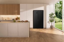 ETNA AKV5178ZWA - Amerikaanse koelkast - No-Frost - 178 cm hoog - 544 liter - Energielabel E - Invriesvermogen 10 kg/24u - Geluidsniveau 39 dB - LED Display - SuperCool - FastFreeze - Deuralarm - Interter Compressor - Multi Airflow - Energy Saving — thumbnail 9
