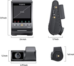 VIOFO A329S 2CH - 4K 60FPS Dashcam - Inclusief CPL filter en achtercamera - ANWB Test winnaar - 2025 — thumbnail 3